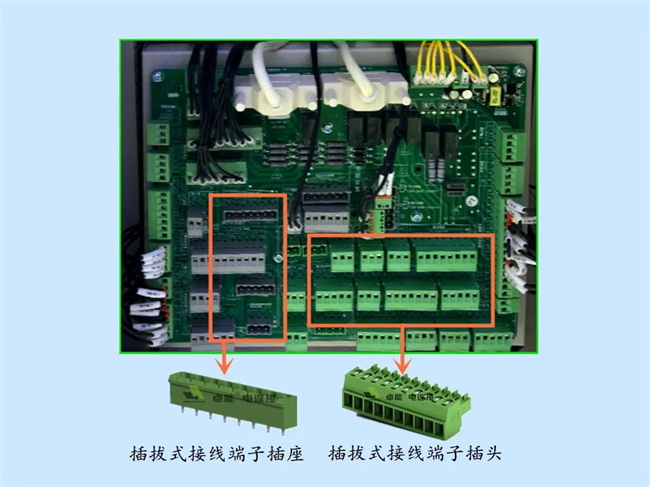 電梯控制柜接線端子實例 卓能插拔式端子和軌道式端子在電梯控制系統(tǒng)中的應(yīng)用(圖2)